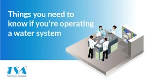 Key considerations for effectively operating a water system, including maintenance and safety protocols.