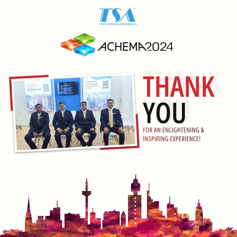 TSA Achievement at Achema 2024
